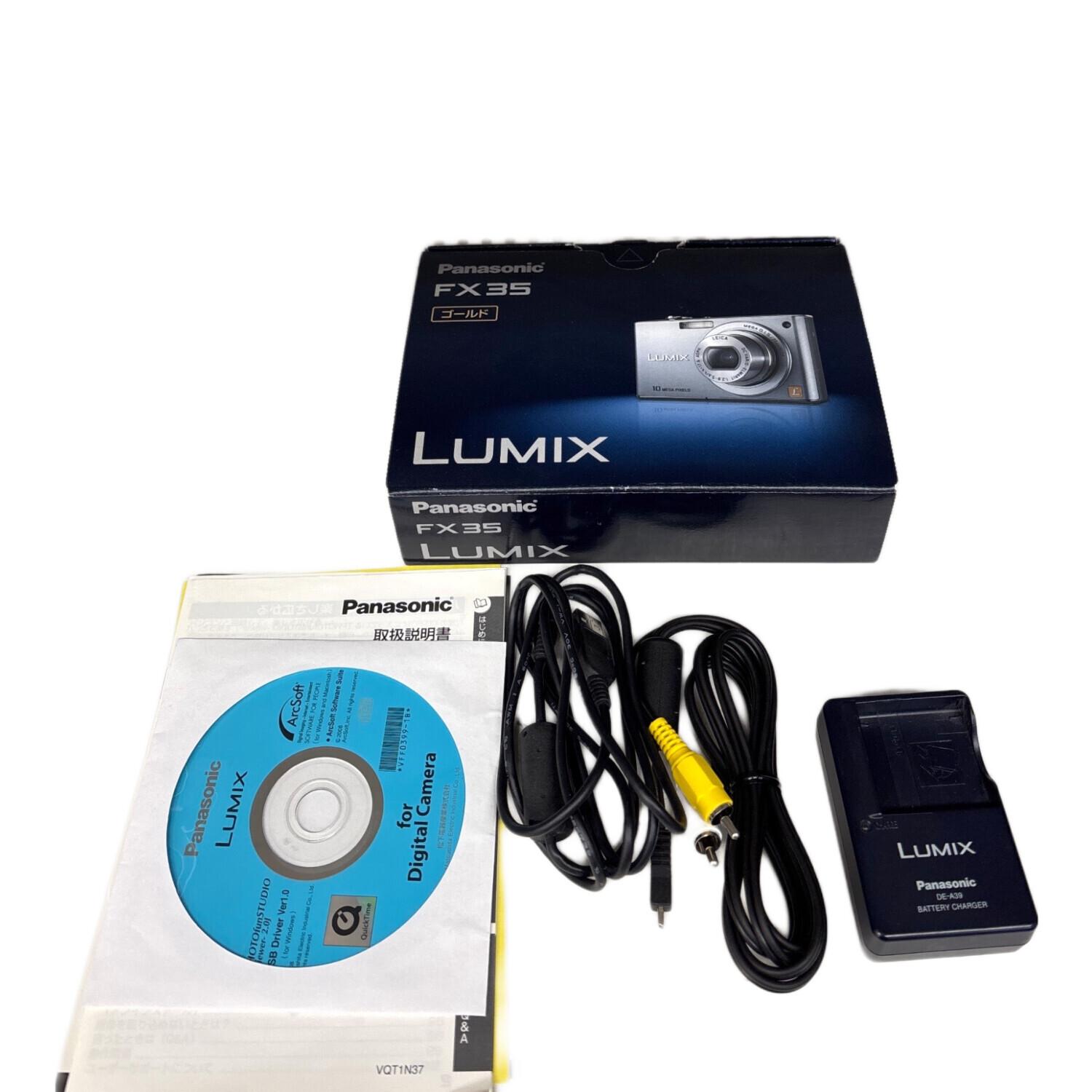 Panasonic (パナソニック) コンパクトデジタルカメラ LUMIX DMC-FX35