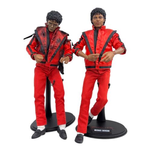 ホットトイズ フィギュア 【開封品】初回限定生産 マイケルジャクソン 1/6 フィギュア スリラー版