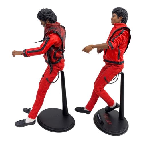 ホットトイズ フィギュア 【開封品】初回限定生産 マイケルジャクソン 1/6 フィギュア スリラー版