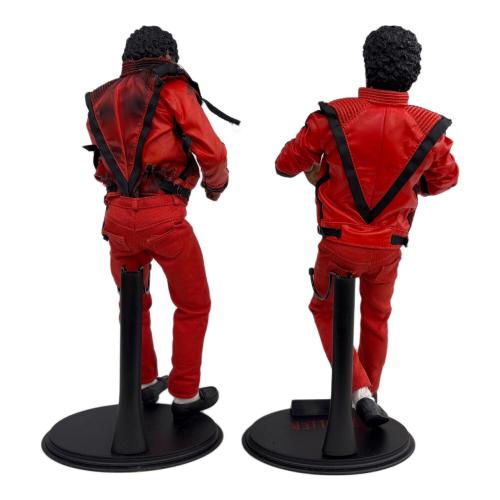 ホットトイズ フィギュア 【開封品】初回限定生産 マイケルジャクソン 1/6 フィギュア スリラー版