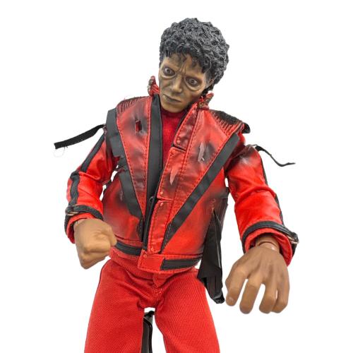 ホットトイズ フィギュア 【開封品】初回限定生産 マイケルジャクソン 1/6 フィギュア スリラー版