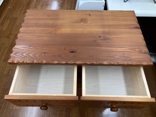 4段チェスト ブラウン