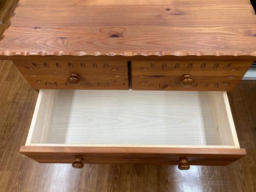 4段チェスト ブラウン