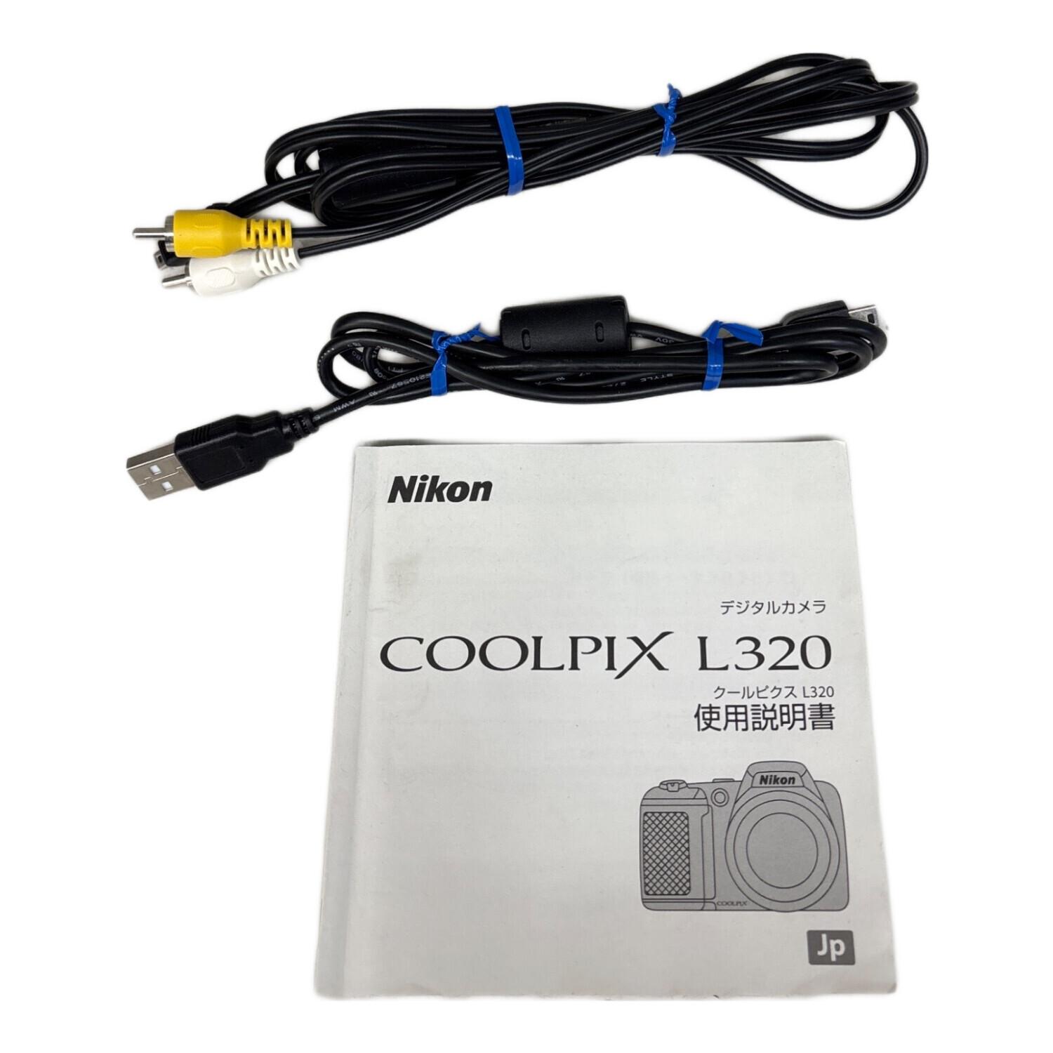 Nikon (ニコン) コンパクトデジタルカメラ COOLPIX L320 乾電池