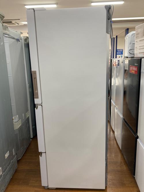 SHARP (シャープ) 3ドア冷蔵庫 SJ-GH35G-W 2024年製 350L