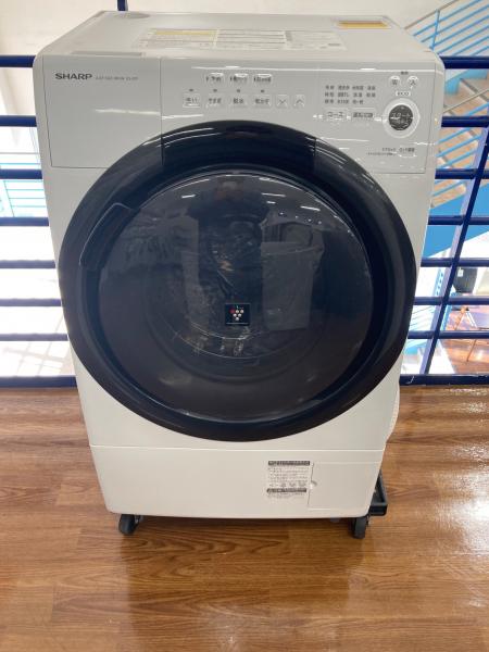 【トレファク中央林間店】ドラム式洗濯機 SHARP ES-S7F-WR SHARP (シャープ) ドラム式洗濯乾燥機 ES-S7F-WR 2021年製｜トレファク
