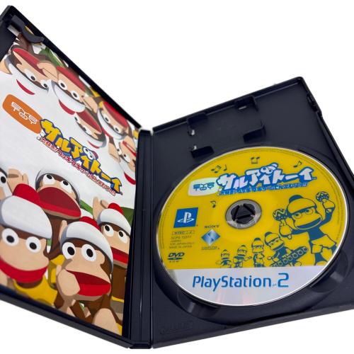 サルアイトーイ 大騒ぎ!ウッキウキゲームてんこもりっ!! <カメラ同梱版>」 Playstation2用ソフト -