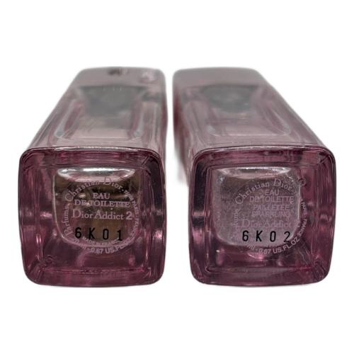 Dior addict (ディオールアディクト) オードトワレ 20ml 残量80%-99% ピンクスパークル