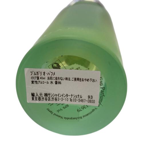 BVLGARI (ブルガリ) オーデコロン 40ml 残量80%-99% オ・パフメ リチャージブル