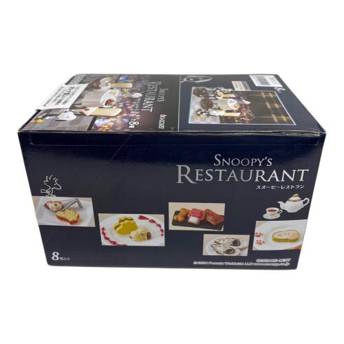 SNOOPY’S RESTAURANT（スヌーピーレストラン） 8種BOX ミニチュア模型