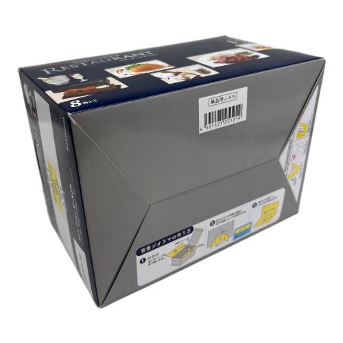 SNOOPY’S RESTAURANT（スヌーピーレストラン） 8種BOX ミニチュア模型