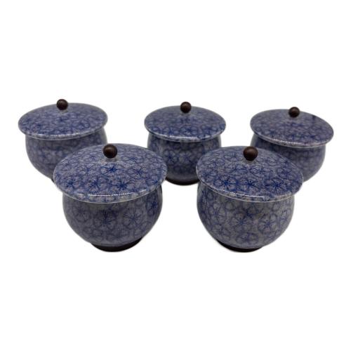 深川製磁 (フカガワセイジ) 茶器 百年庵紫なでしこ