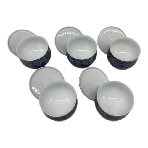 深川製磁 (フカガワセイジ) 茶器 百年庵紫なでしこ