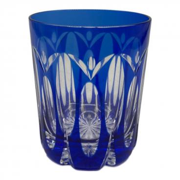 1805 手作りガラス　切子　カップ＆ソーサー　未使用 1805 手作りガラス 切子 カップ＆ソーサー 未使用 1805 手作りガラス