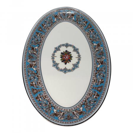 Wedgwood (ウェッジウッド) オーバルプレート フロレンティーン