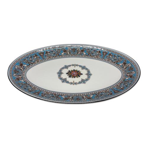 Wedgwood (ウェッジウッド) オーバルプレート フロレンティーン・ターコイズ