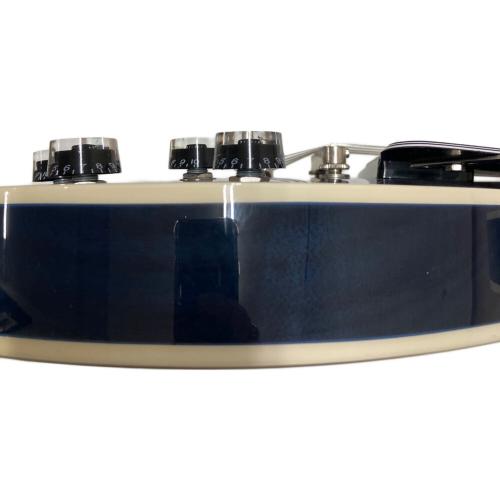 EPIPHONE (エピフォン) viper blue(島村楽器限定カラー) les paul custom quilt エレキギター @