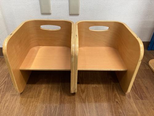 コロコロチェア＆デスク3点セット ナチュラル