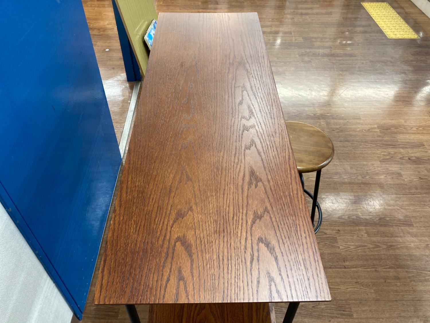 niko and (ニコアンド) カウンターテーブル・チェアセット ブラウン