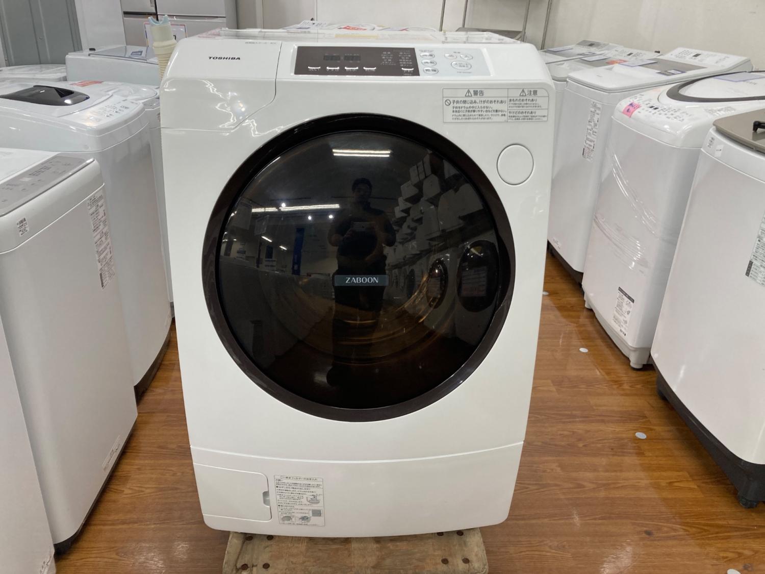 TOSHIBA (トウシバ) ドラム式洗濯乾燥機 TW-95GM1L 2022年製