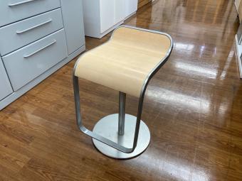 Lapalma (ラパルマ) カウンターチェアー 55 ナチュラル×シルバー LEM