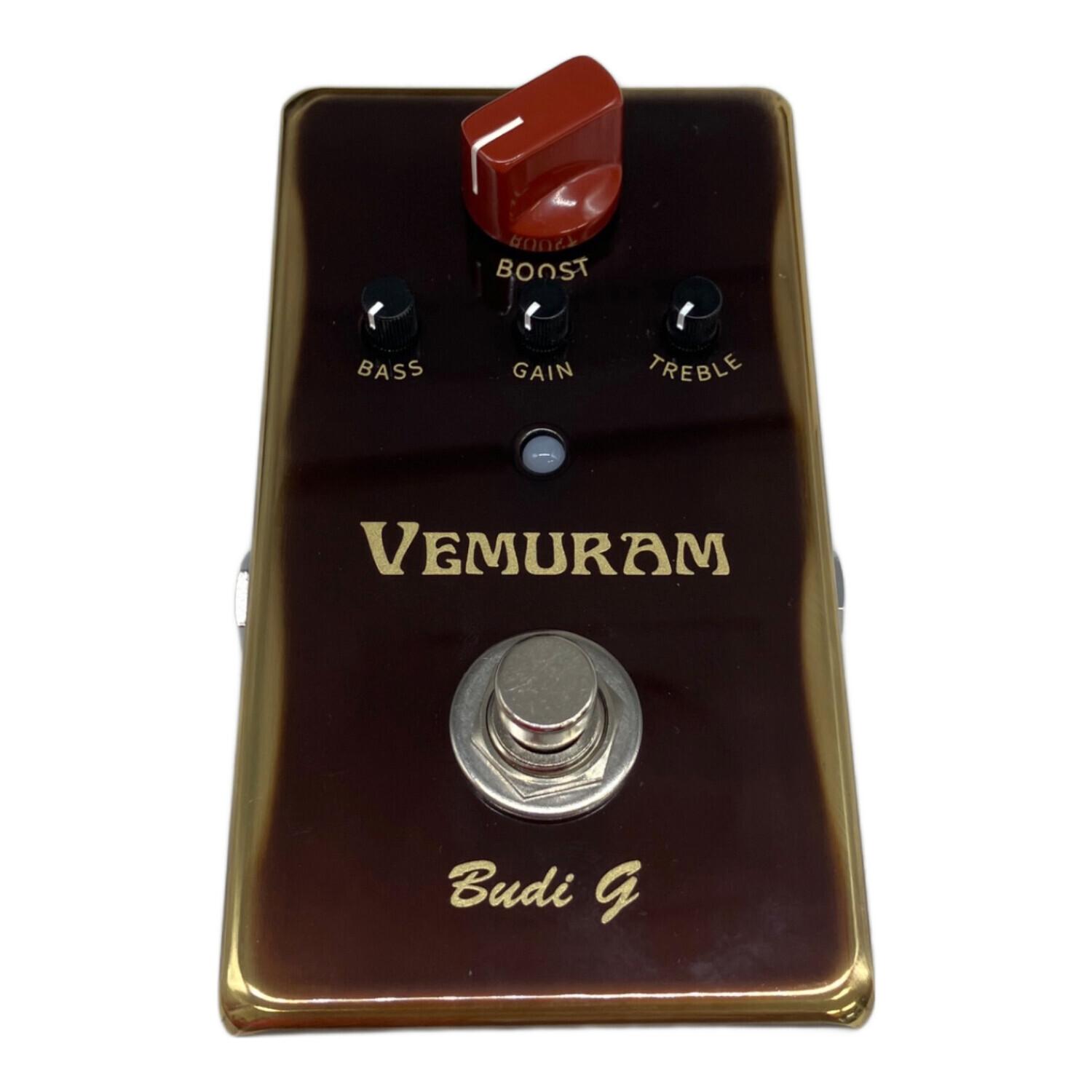 VEMURAM (ベムラム) Gritty Gain Boost Pedal Budi-G BGO1907