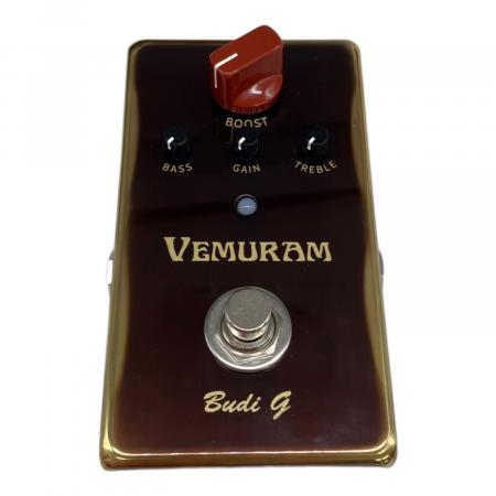 ベムラム　バディg VEMURAM Budi-G ブーストペダル ブースター 国産 日本製 エレキギター