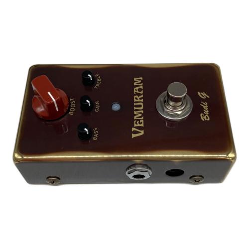 VEMURAM (ベムラム) Gritty Gain Boost Pedal Budi-G BGO1907