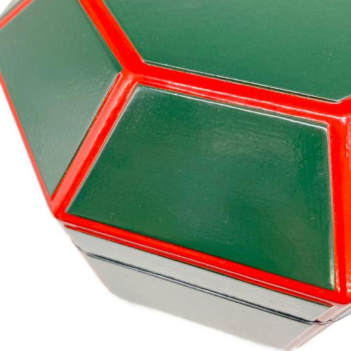 輪島塗 (ワジマヌリ) 茶道具 八角食龍 照作