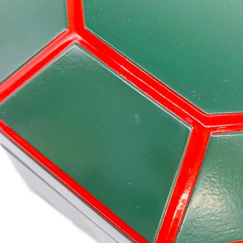 輪島塗 (ワジマヌリ) 茶道具 八角食龍 照作