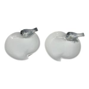 深川製磁 (フカガワセイジ) バードバス 2Pセット バードバス