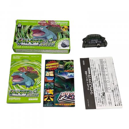 ゲームボーイアドバンス用ソフト ポケットモンスター リーフグリーン