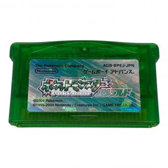 ゲームボーイアドバンス用ソフト　ポケットモンスターエメラルド  箱ダメージ有