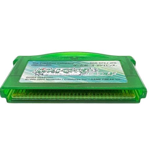 ゲームボーイアドバンス用ソフト　ポケットモンスターエメラルド  箱ダメージ有