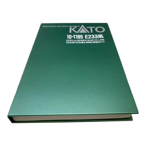 KATO (カトー) Ｅ２３３系７０００番台 埼京線６両 Nゲージ