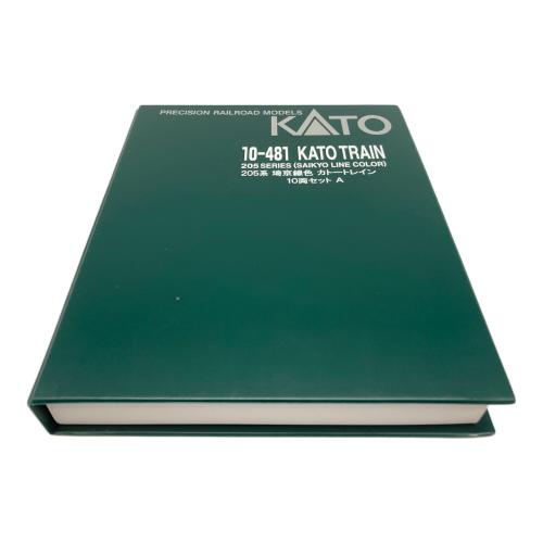 KATO (カトー) 1/150 205系 埼京線色＜KATO TRAIN＞(10両セット) [10-481] Nゲージ