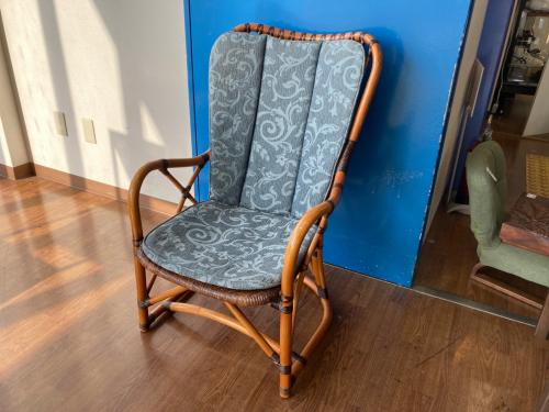 KAZAMA (カザマ) ラタンチェア ブラウン アコルデアームチェア ハイバック