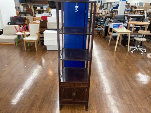 松本民芸家具 (マツモトミンゲイカグ) 朝鮮棚 @ ブラウン