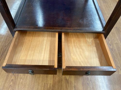 松本民芸家具 (マツモトミンゲイカグ) 朝鮮棚 @ ブラウン