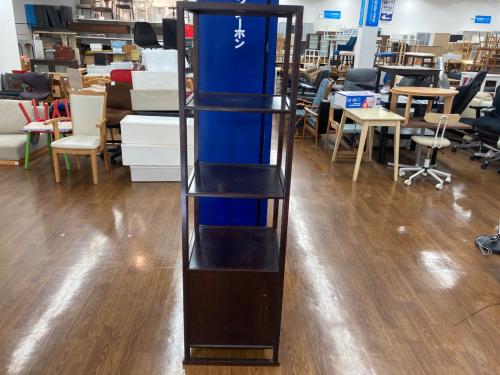 松本民芸家具 (マツモトミンゲイカグ) 朝鮮棚 @ ブラウン