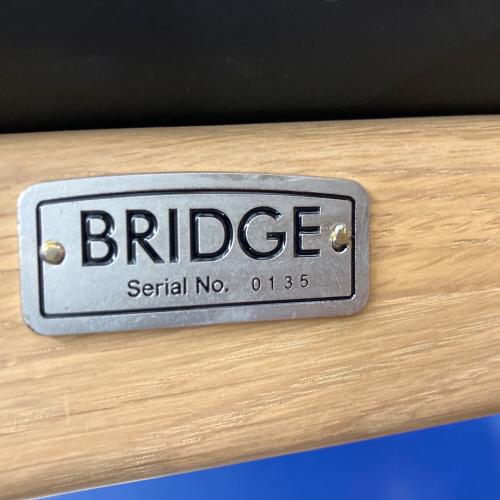 AMLYS 3人掛けソファー 189 ブラック×ナチュラル BRIDGE