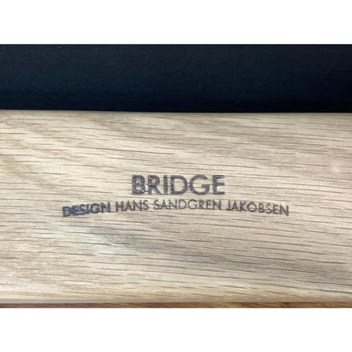 AMLYS 3人掛けソファー 189 ブラック×ナチュラル BRIDGE