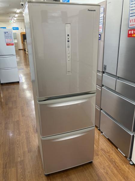 Panasonic (パナソニック) 3ドア冷蔵庫 NR-C341CL-N 2020年製 335L