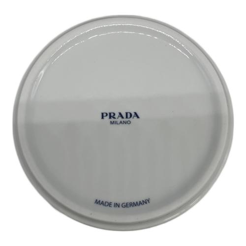 PRADA (プラダ) ポーセリングボックス OC2026 ブラック×レッド PORTA OGGETTI