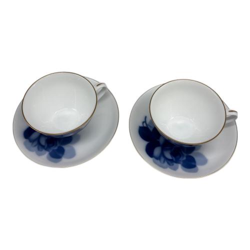 大倉陶園 (オオクラトウエン) カップ&ソーサー ブルーローズ(8211)