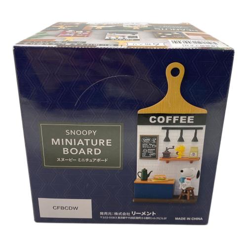 SNOOPY MINITURE BOARD 6個セット キャラクターグッズ