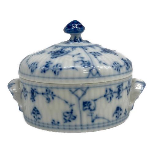 ROYAL COPENHAGEN (ロイヤル・コペンハーゲン) シュガーポット ブルーフルーテッド・プレイン