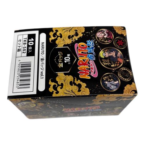 NARUTO (ナルト) 金バッジ キャラクターグッズ