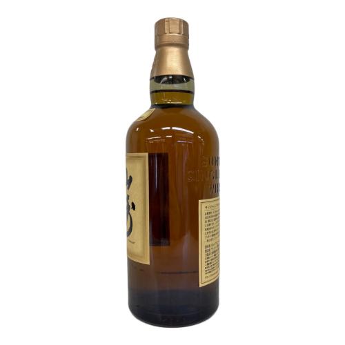 サントリー 山崎 ジャパニーズウィスキー 12年 700ml