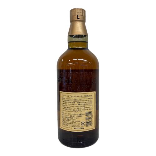 サントリー 山崎 ジャパニーズウィスキー 12年 700ml